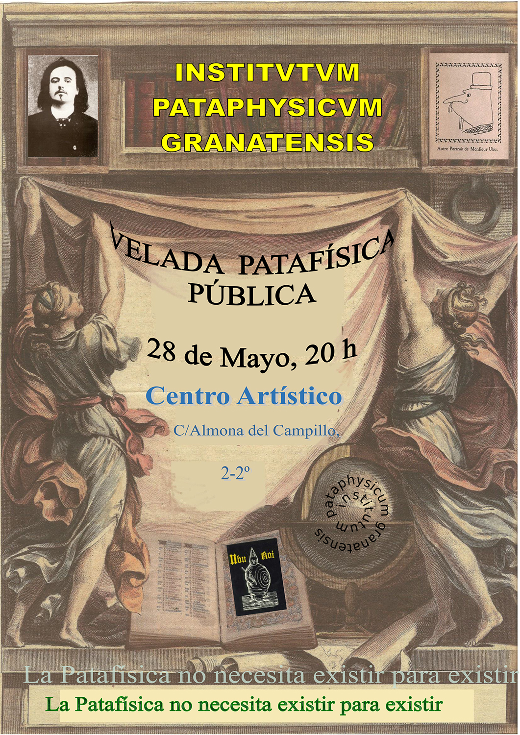 Cartel de Velada Patafísica