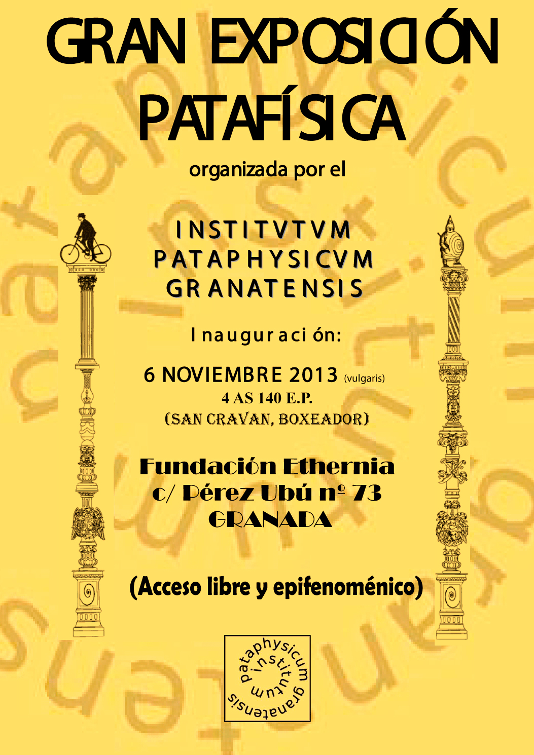 Cartel de la Exposición del IPG I