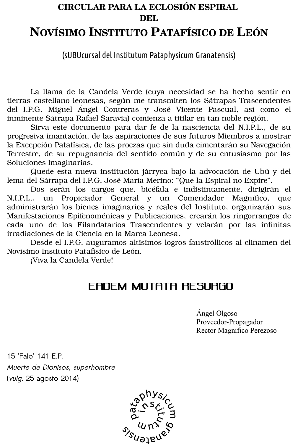 Circular Leonesa